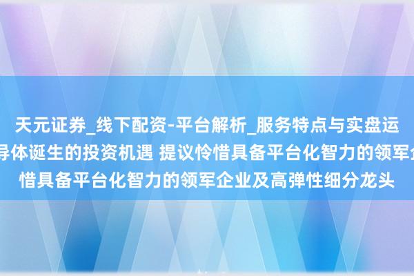 天元证券_线下配资-平台解析_服务特点与实盘运作 中信证券：看好半导体诞生的投资机遇 提议怜惜具备平台化智力的领军企业及高弹性细分龙头